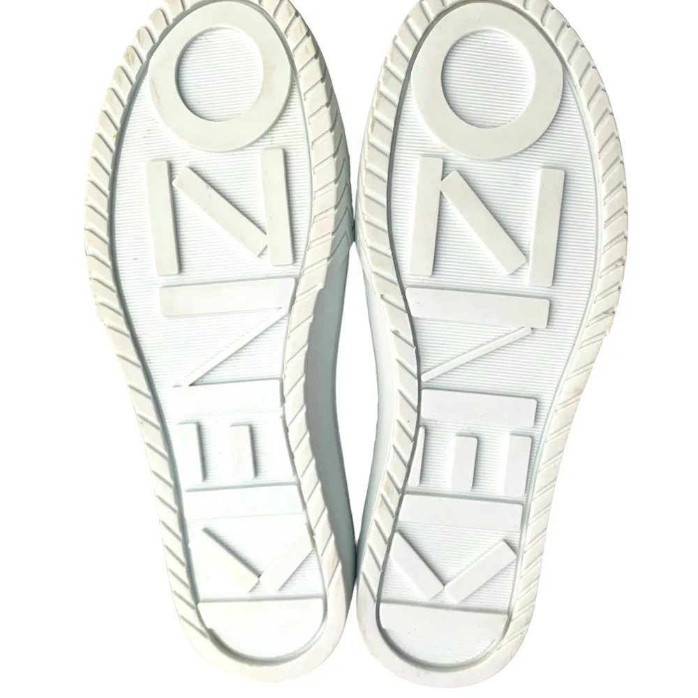 KENZO Sneakers slip on Tiger head logo black sneakers unisex slip on shoe - Picture 7 of 8